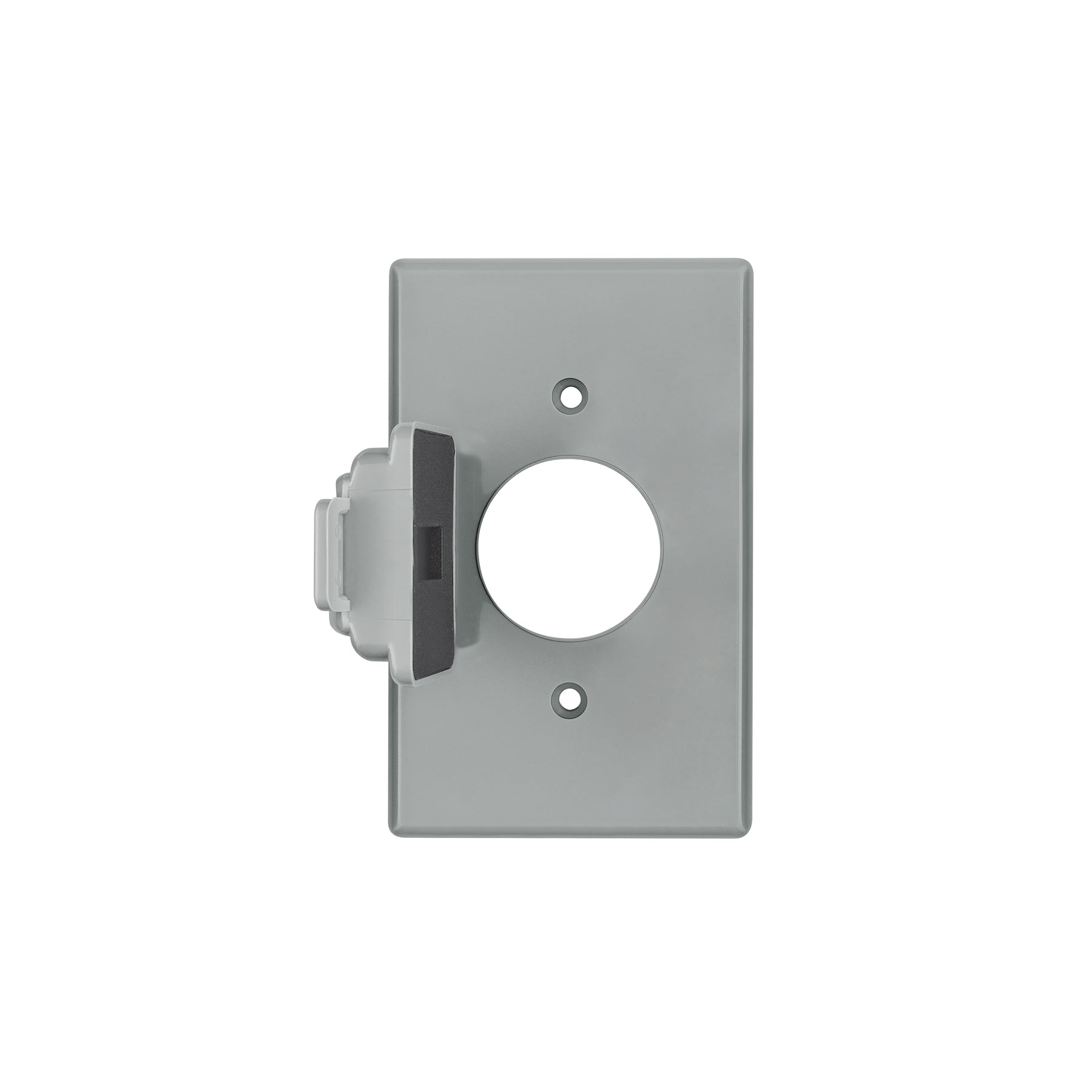 Placa contacto redondo, policarbonato,p/intemperie, Standard | PPIN-SES | 46411