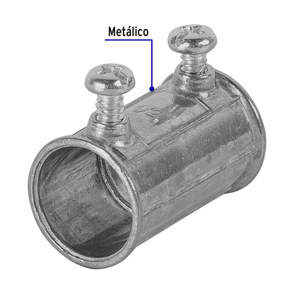 Cople conduit 1/2', Volteck | COPCO-1/2 | 46953