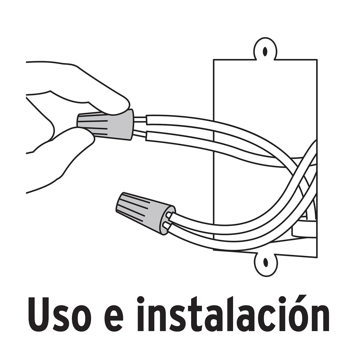 Bolsa con 20 capuchones para cable, calibres surtidos | CAPU-0818 | 47330