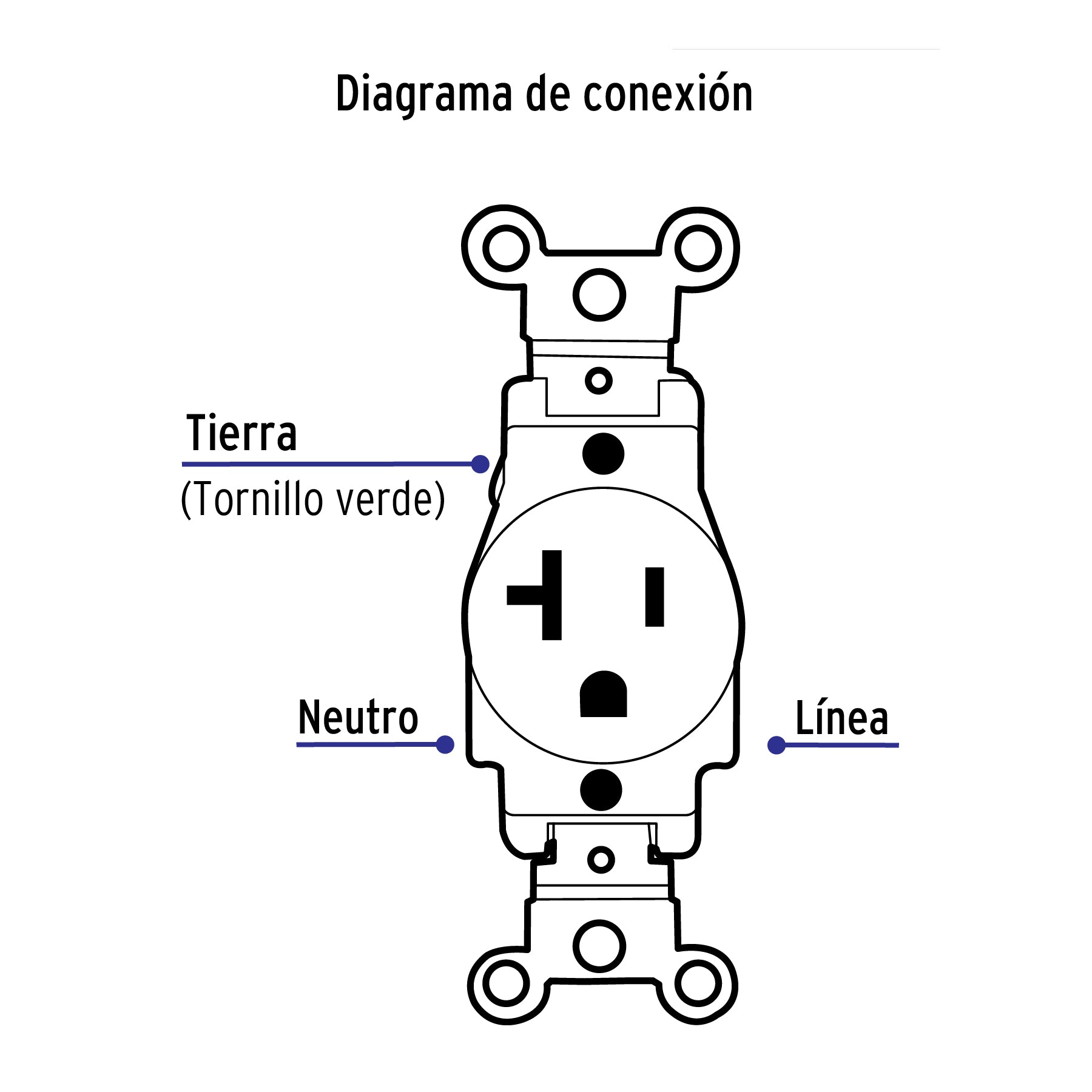 Contacto sencillo, 2 polos 3 hilos, 20 A, Standard, blanco | COSE-MSB | 47730