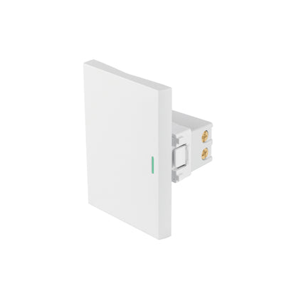 Interruptor sencillo blanco de 3 módulos, línea Lisboa | APSE3-LB | 47942