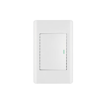 Placa armada blanca 1 interruptor 3 módulos, Lisboa, Volteck | PA-APSE3-LB | 47962